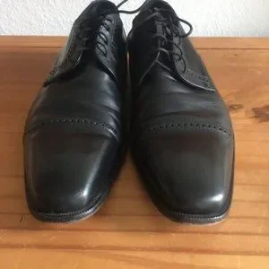 Broletto | Shoes | Broletto Sz 85m Black Leather Cap Toe  display picture 3